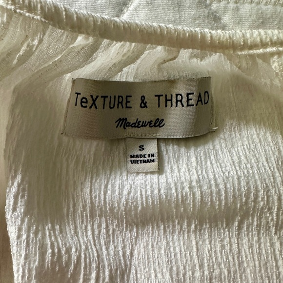 Madewell Texture and Thread Peasant Top - Picture 4 of 4